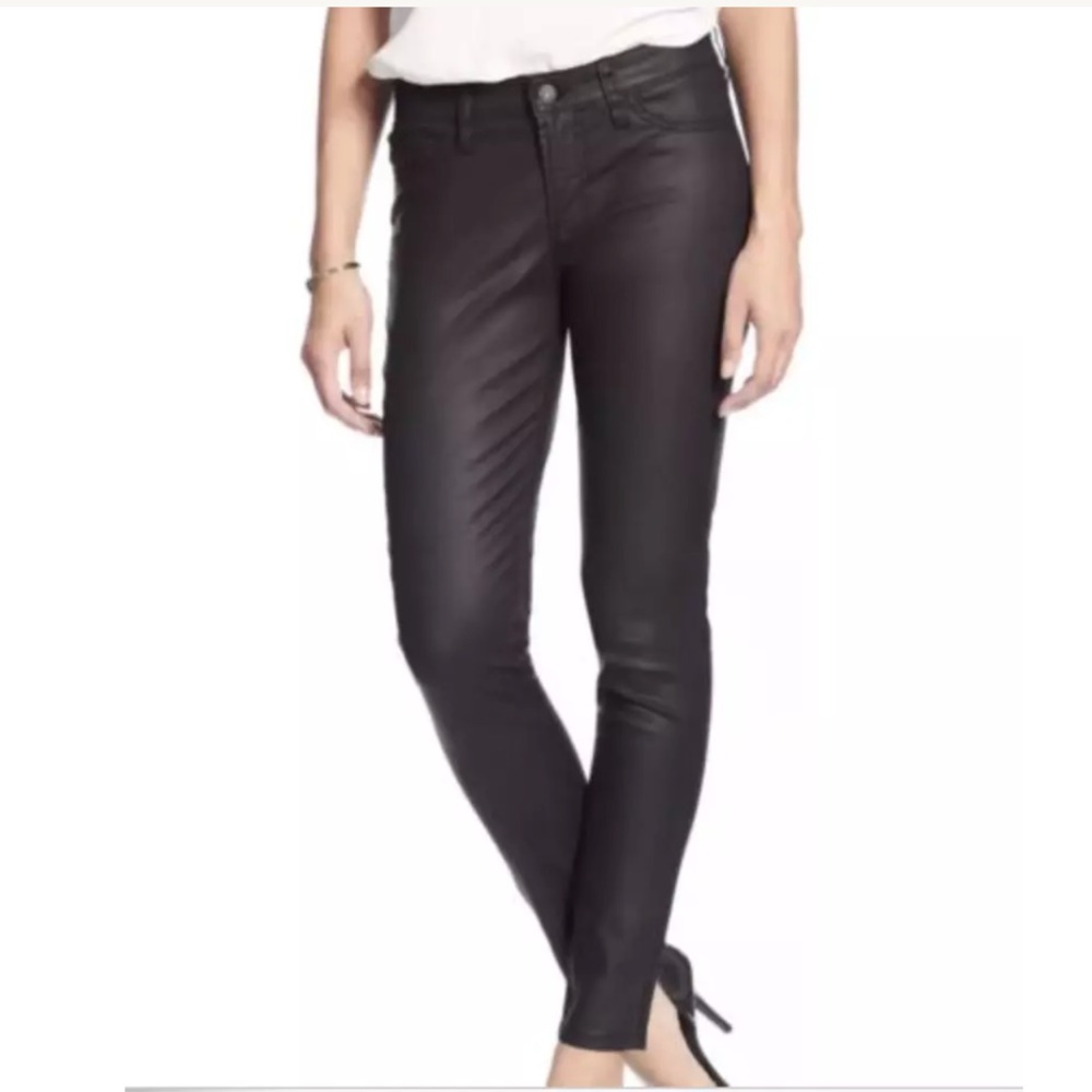Banana republic factory coated legging black NEW